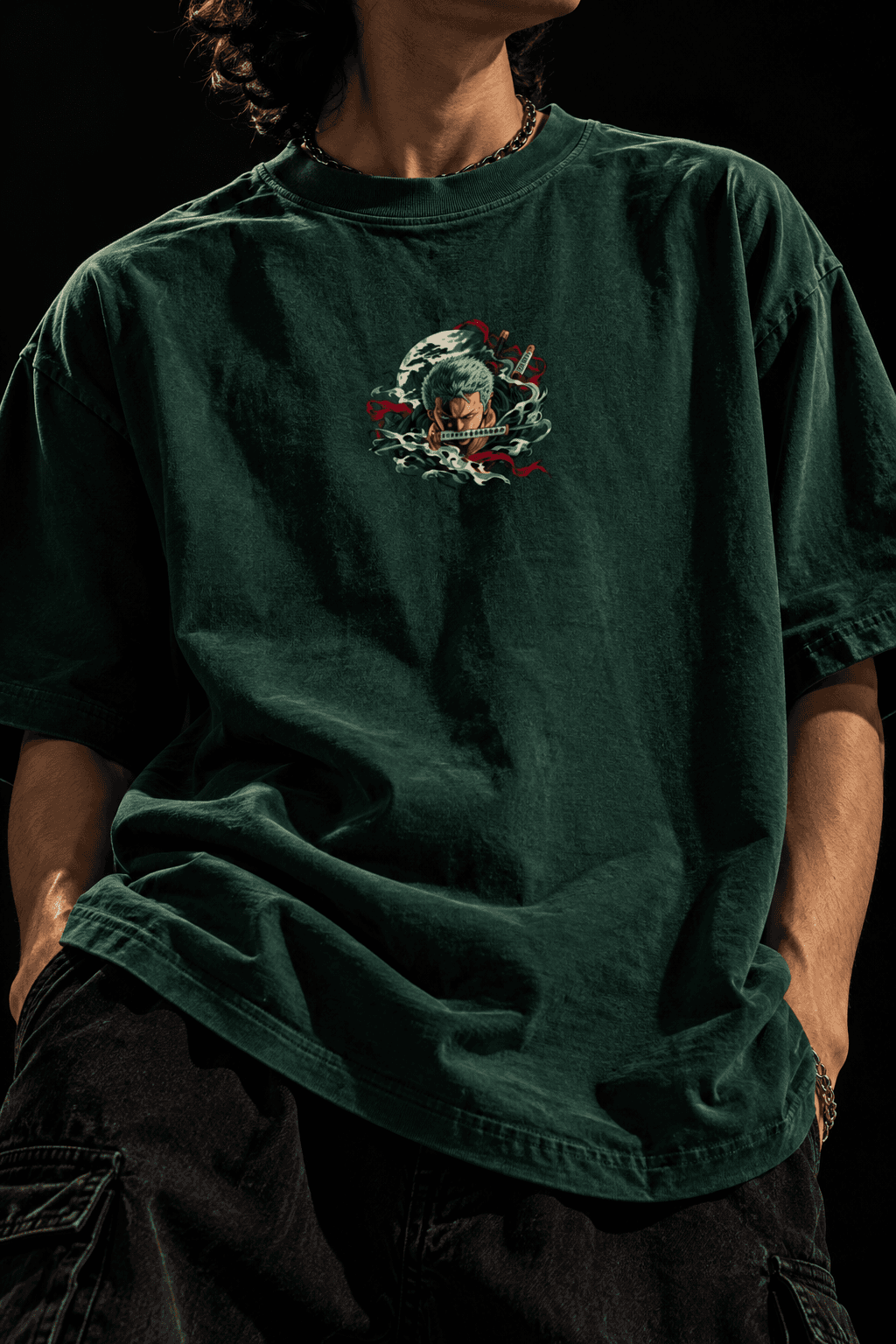 Deluzn King of Hell Asura Unisex Oversize T-Shirt - view 3